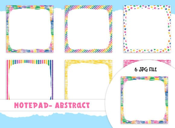 Download Abstract Memo Pad -Notepad - Stationary - Stationary Collection